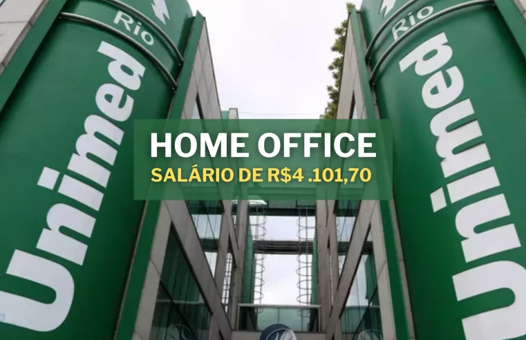 Unimed abre vagas HOME OFFICE para o setor de Comunicação e Marketing com salário de R$4.101,70 e Alimentação de R$ 800,00