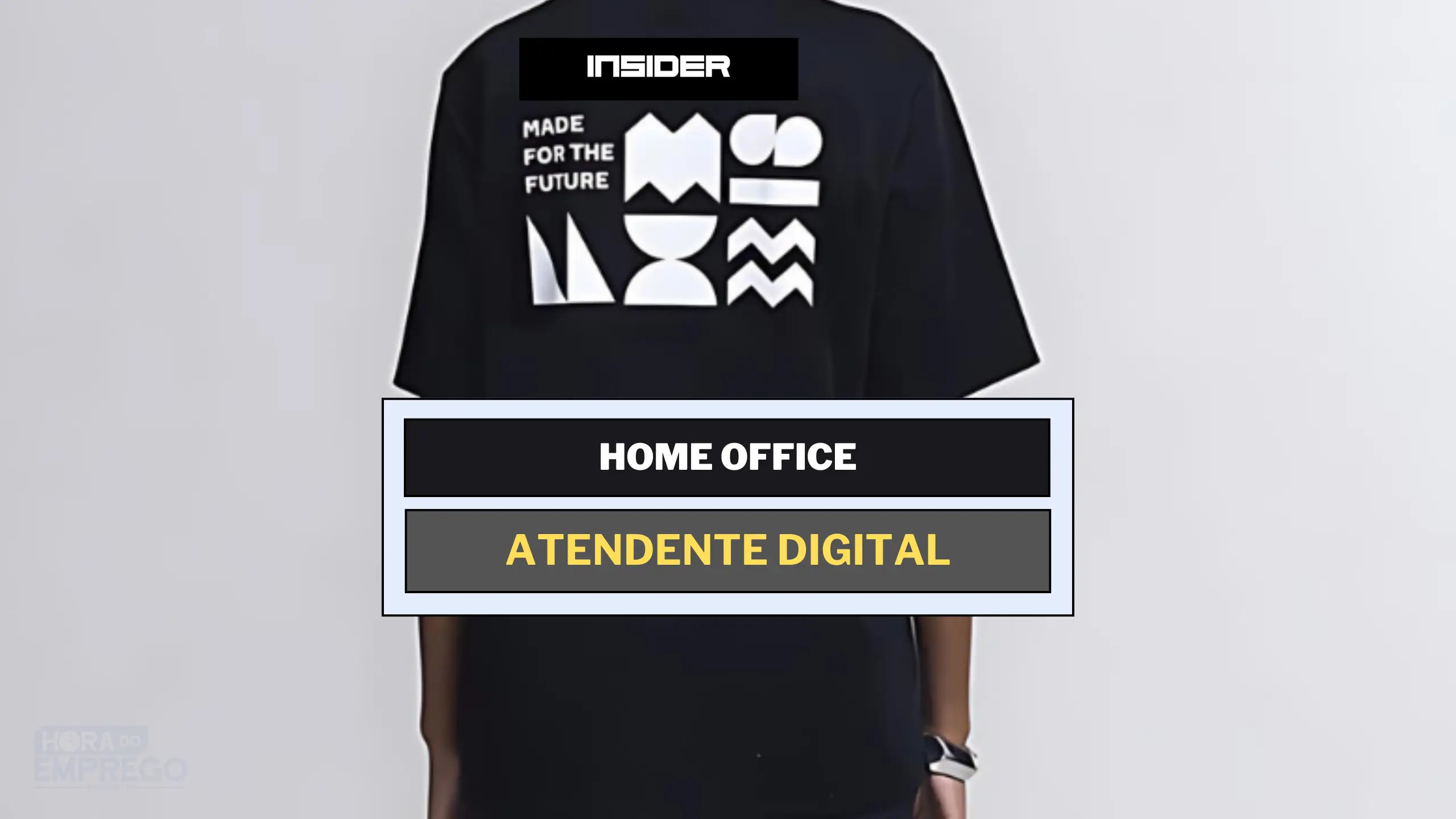 INSIDER anuncia vagas 100% HOME OFFICE  em regime CLT para Atendente Digital
