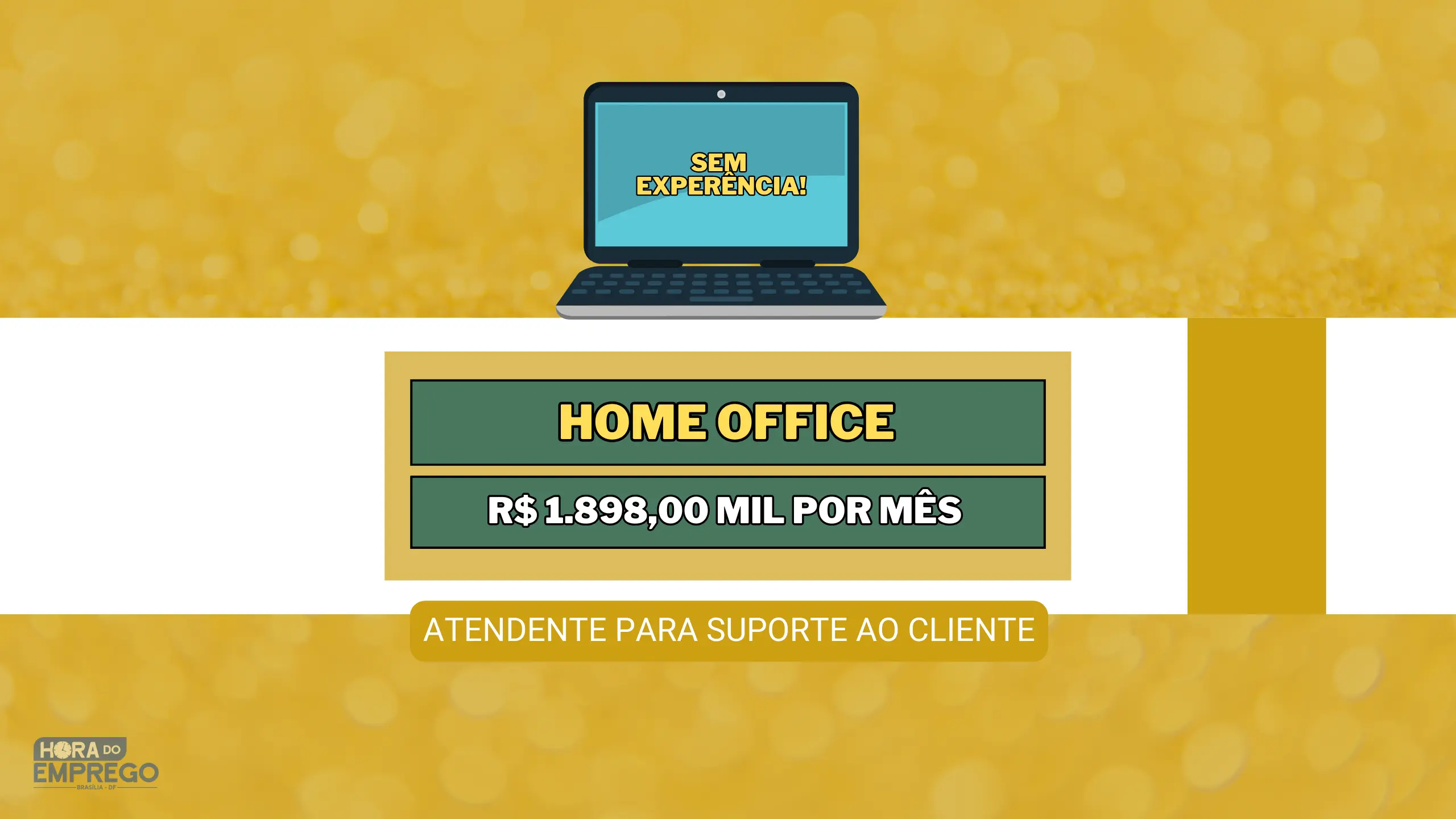 Sem experiência! Atendente para Suporte ao Cliente HOME OFFICE com Salário de R$ 1.898,00 MIL