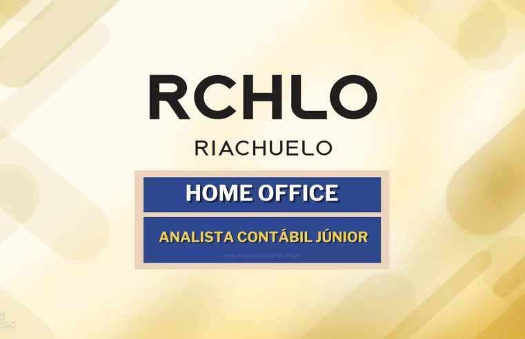 Riachuelo abre vagas HOME OFFICE para Analista Contábil Júnior