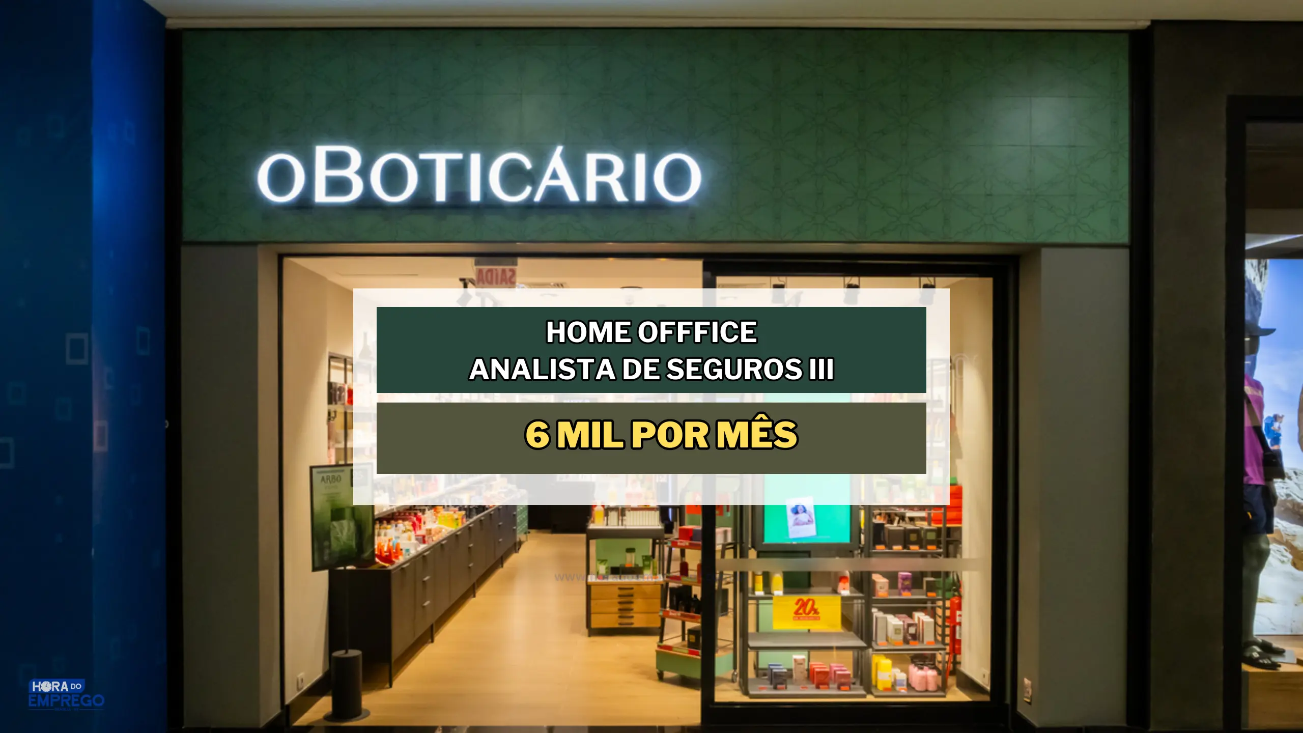 Grupo Boticário abre vagas HOME OFFICE com salário de até 6 mil para Analista de Seguros III