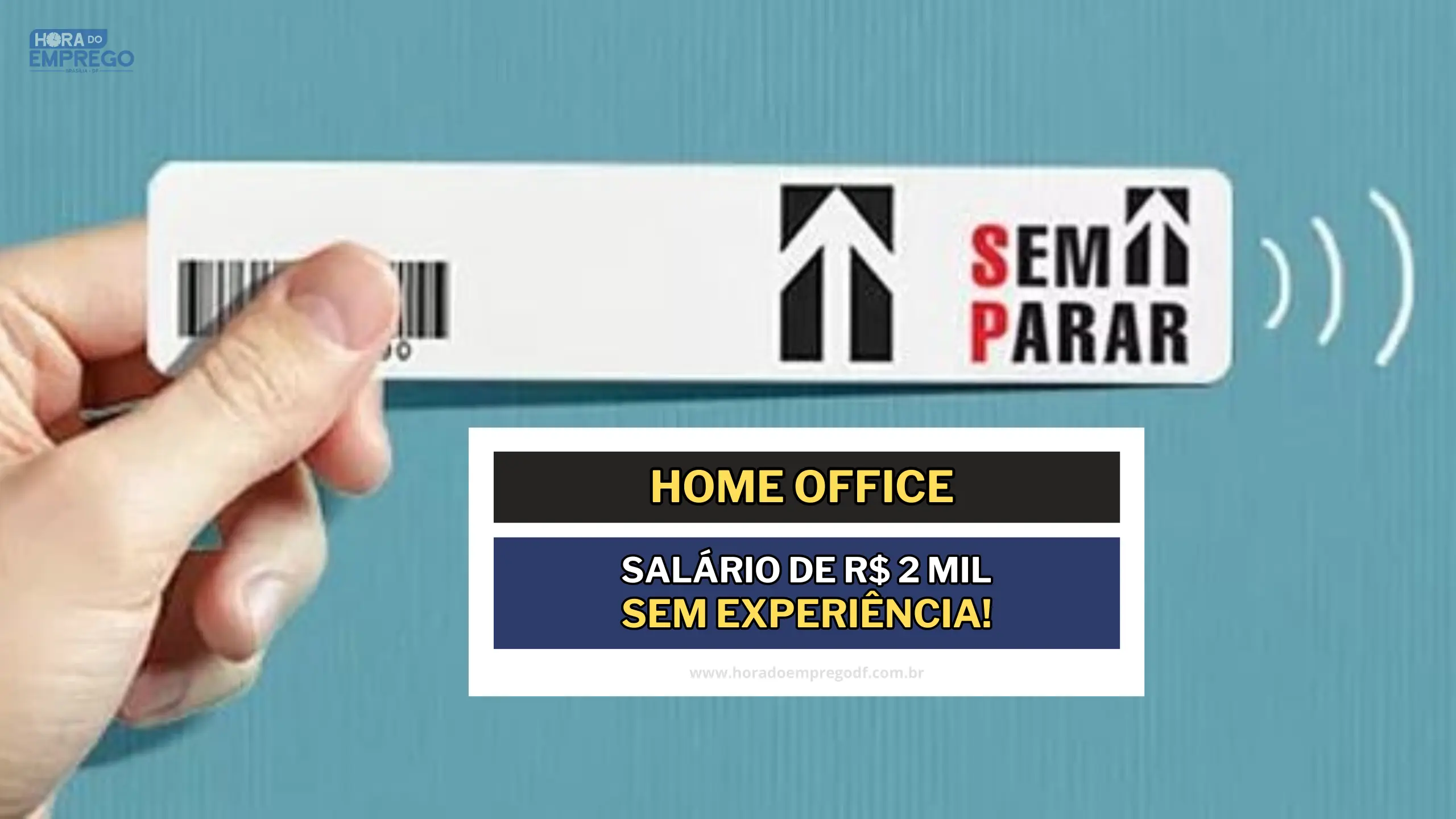 Sem experiência! Sem Parar abre vagas HOME OFFICE com salário de R$ 2 mil PARA Assistente de Vendas das 10h às 18h30