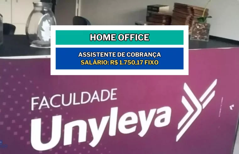 Unyleya Educacional abre vagas Home office com salário de R$ 1.750,17 fixo das 09:00 às 18:00