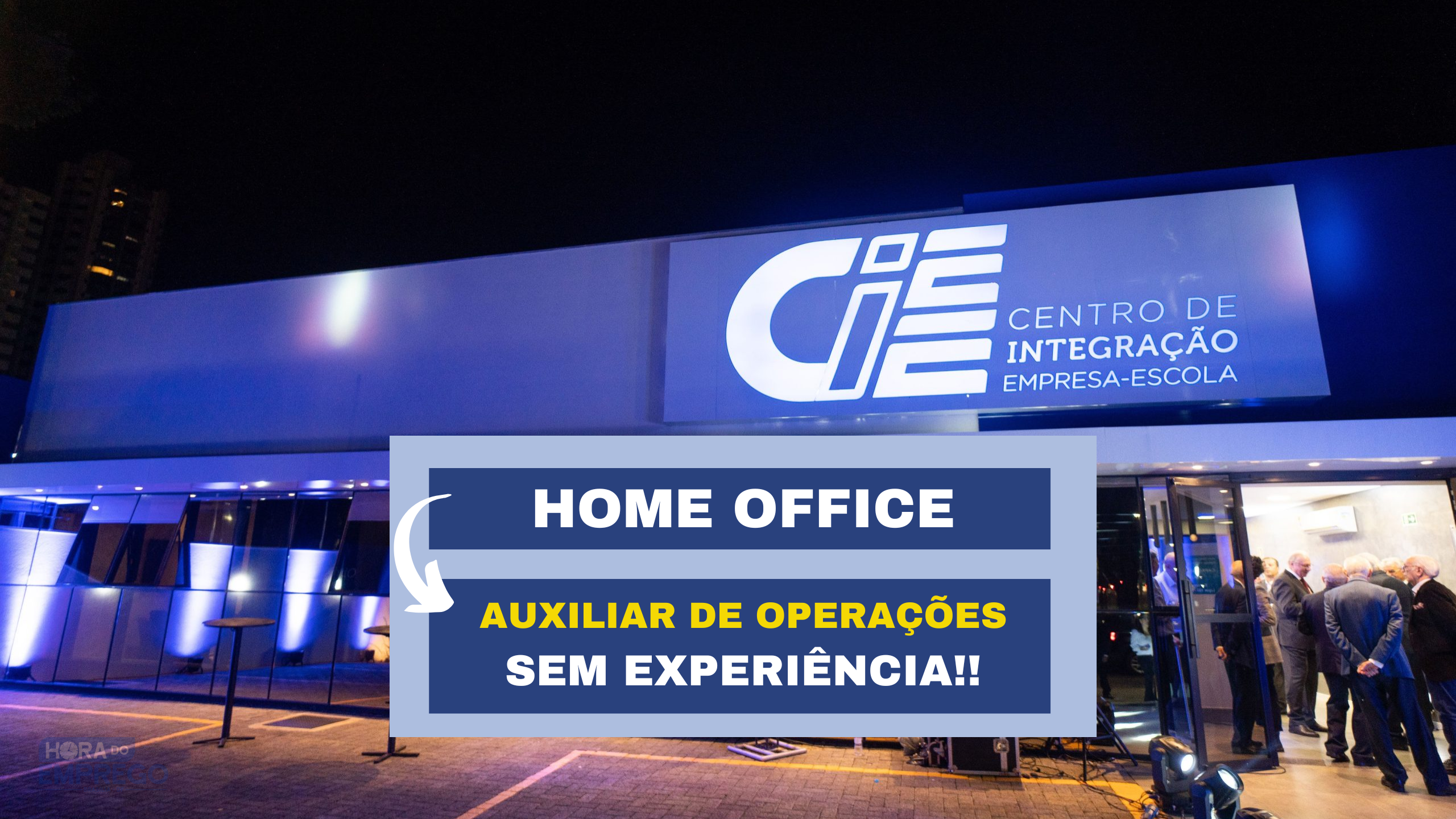 Sem experiência! CIEE abriu vaga Home Office para Auxiliar de Operações