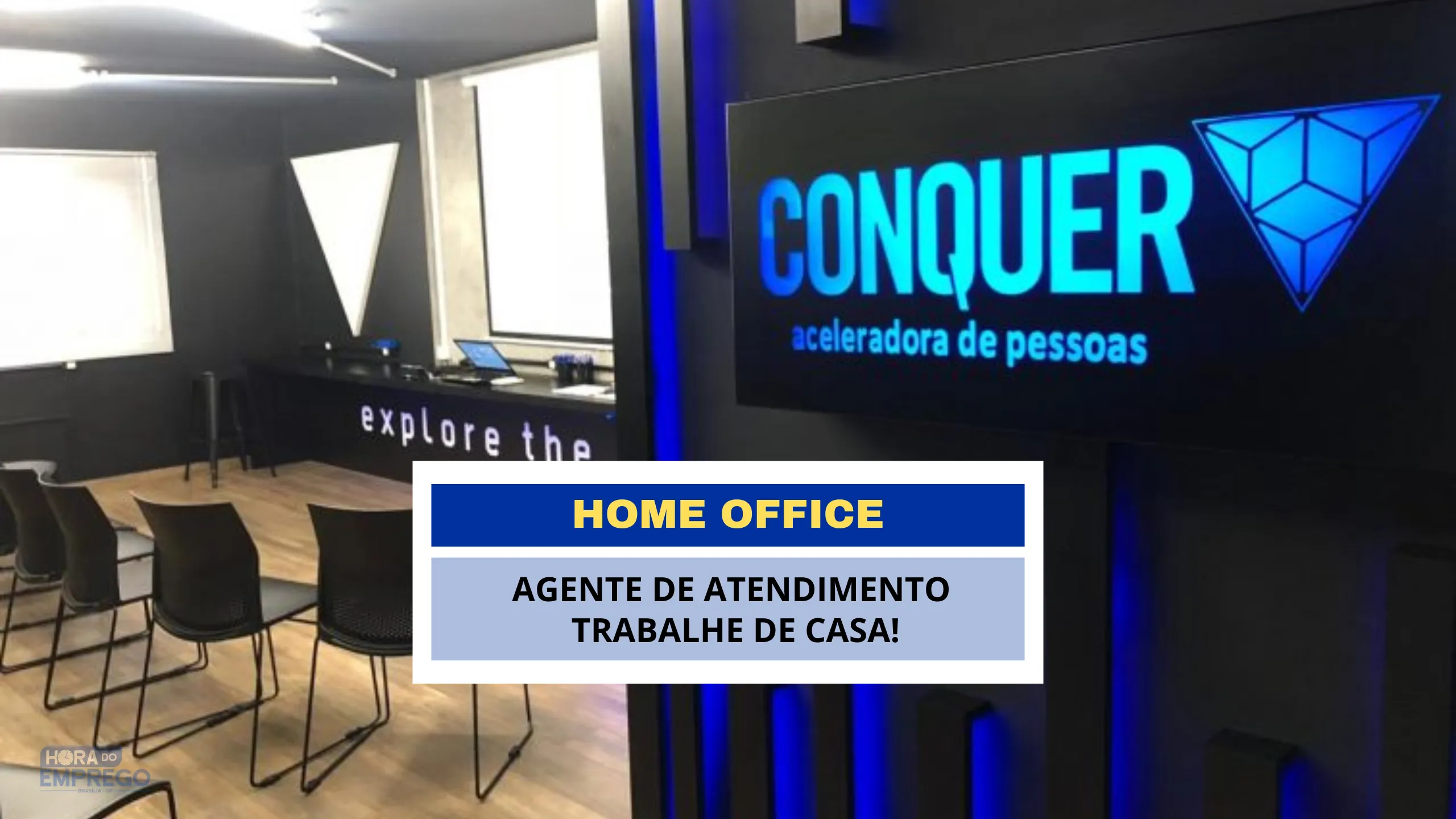 Conquer Business School abriu vagas HOME OFFICE para Agente de Atendimento para trabalhar DIRETAMENTE E CASA!